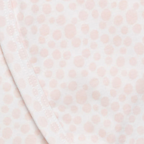 Marquise Studsuit Footed Wrap - Pink Dot