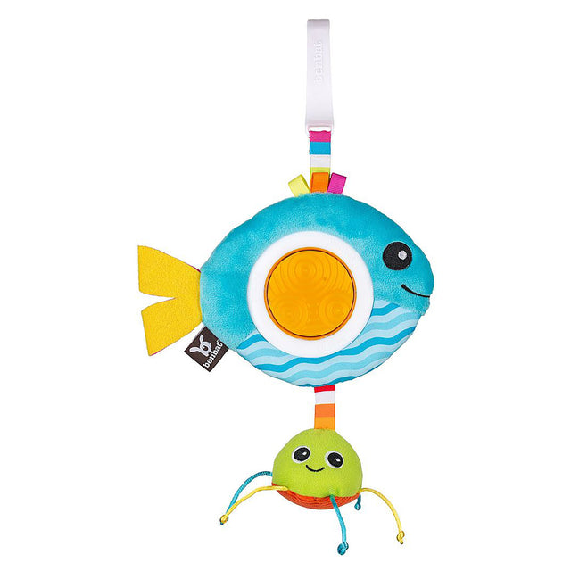 Benbat Dazzle Friends Travel Rattle Toy - Fish