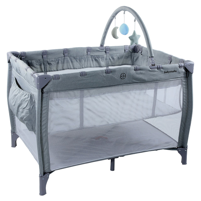 Babystudio 3 in 1 Portacot Grey