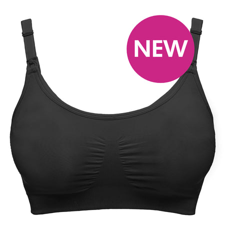 Medela Hands-free 3 in 1 Nursing & Pumping Bra, Black