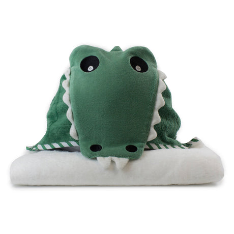 Bubba Blue 'Crocodile' Novelty Hooded Bath Towel