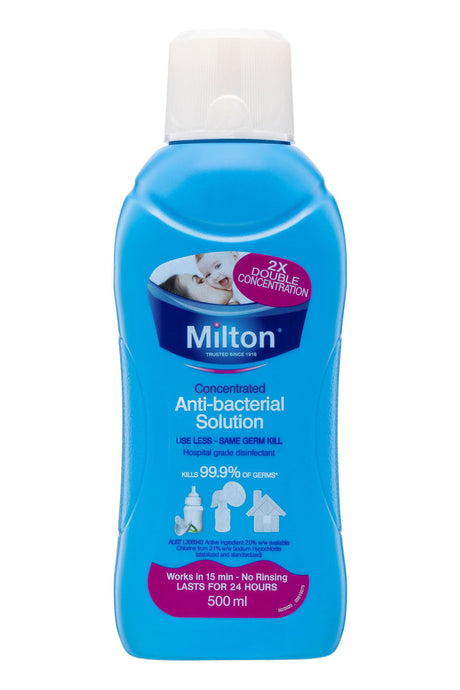 Milton Anti-Bacterial Solution Bottle, (500ml)