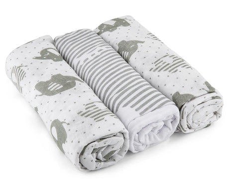 Bubba Blue Petit Elephant Muslin Wrap