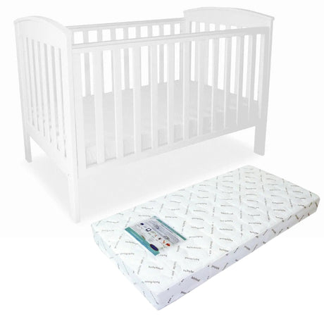 Babyhood Curve Cot & Mattress Package