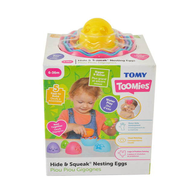 Hide & Squeak Nesting Eggs
