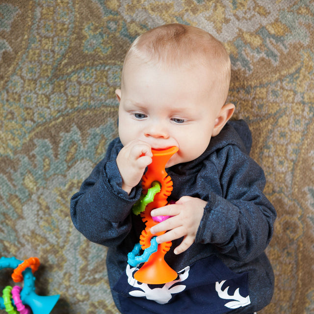 Fat Brain Toys PipSquigz Loops- Orange