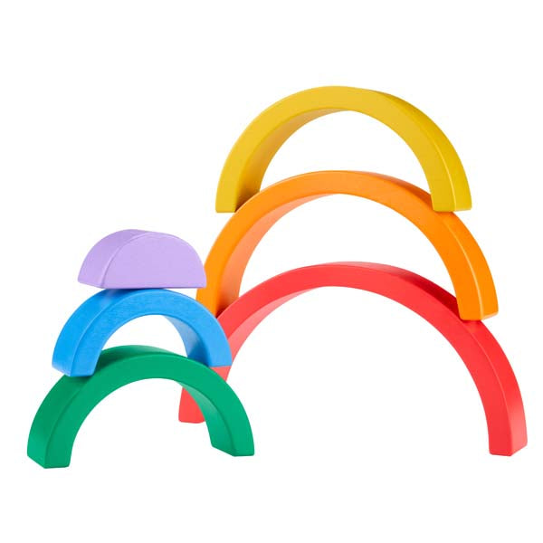 Fisher-Price Wooden Stacking Rainbow