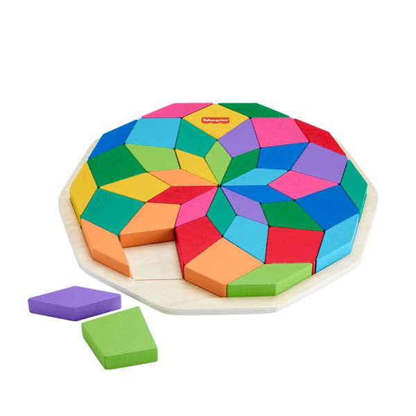 Fisher-Price Wooden Mandala Puzzle