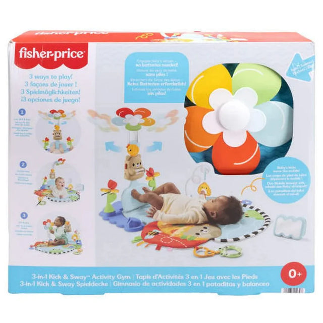Fisher-Price 3 In 1 Kick & Sway Activity Gym
