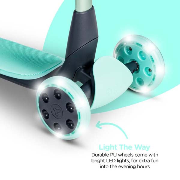 Yvolution Glider Luna 5 in 1 Ride On Green