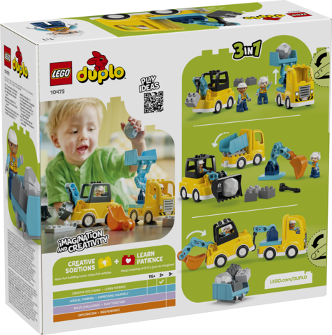 LEGO DUPLO 3 in 1 Construction Vehicles