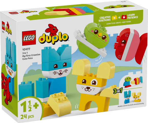 LEGO DUPLO 3 in 1 Creative Cute Pets
