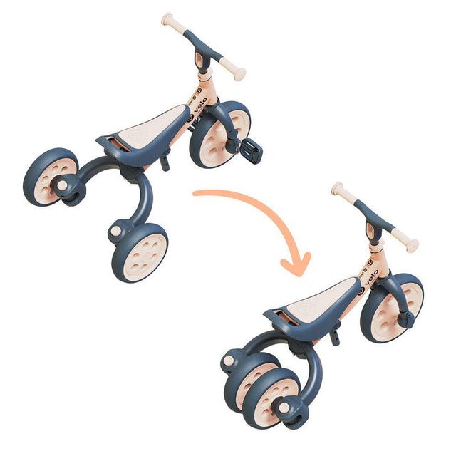 Yvolution Velo Trike 2 in 1 Peach