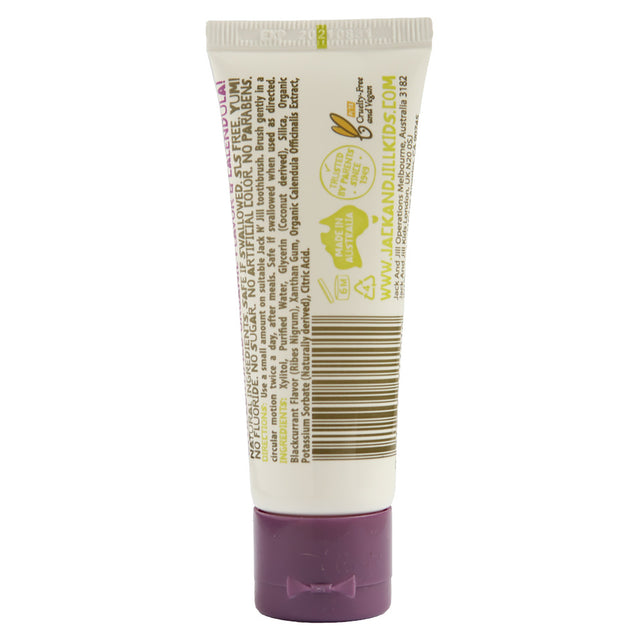 Jack N' Jill Natural Toothpaste