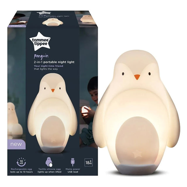 Tommee Tippee Penguin 2-in-1 Portable Night Light