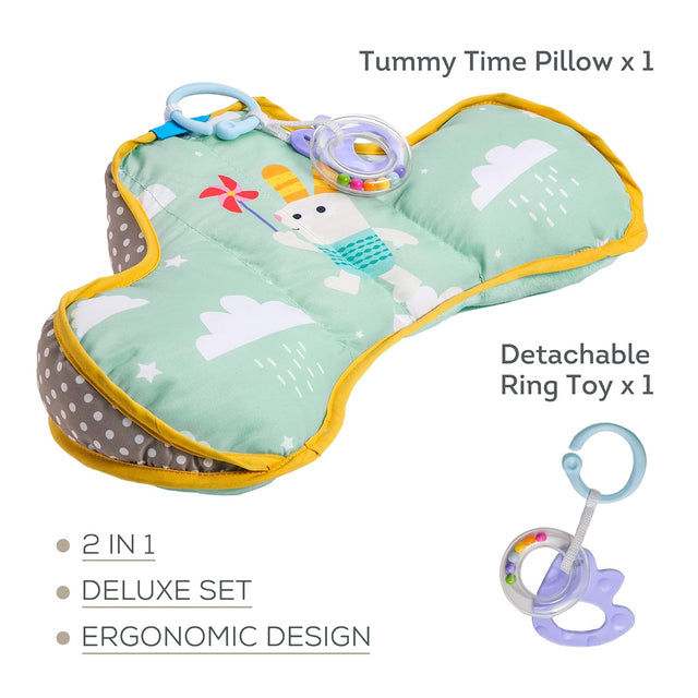 Taf Toys Developmental Pillow With Teether And Rattle