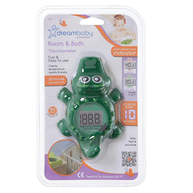 Dreambaby Crocodile Bath & Room Thermometer