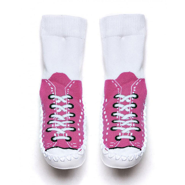 Sock Ons Mocc Ons Fuchsia Sneaker