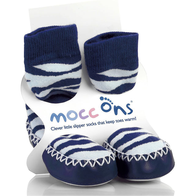 Sock Ons Mocc Ons Zebra