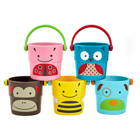 Skip Hop Explore & More Zoo Stack & Pour Buckets