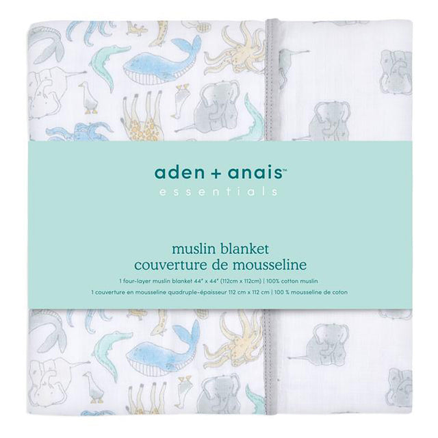 Aden & Anais Natural History Species Dream Muslin Blanket