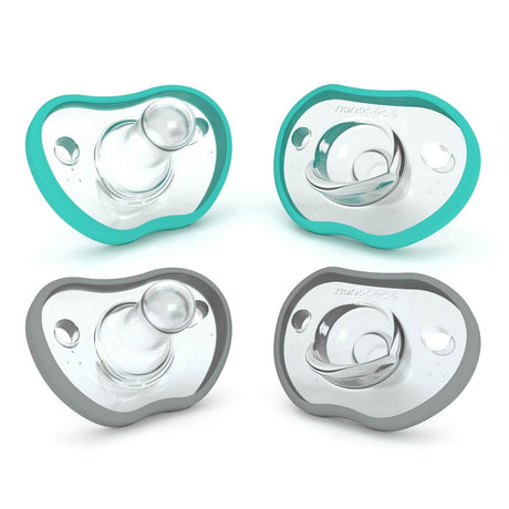 Nanobebe Flexy Pacifier 0-3 Months, (Pack Of 4)