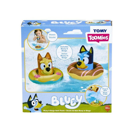 Tomy Toomies 2pc Bluey Bath Floats