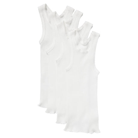 Bonds Baby Vest 4 Pack - White