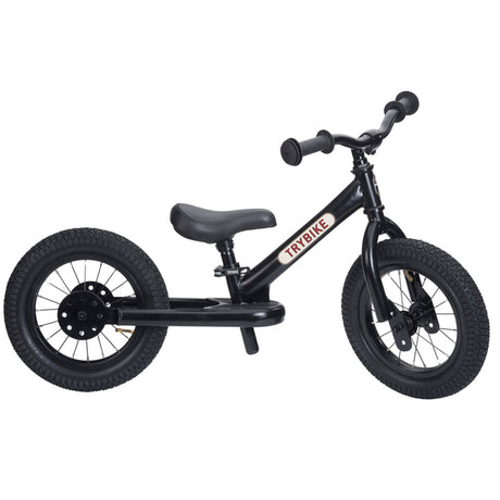 Trybike Vintage Black 2 in 1 Balance Bike