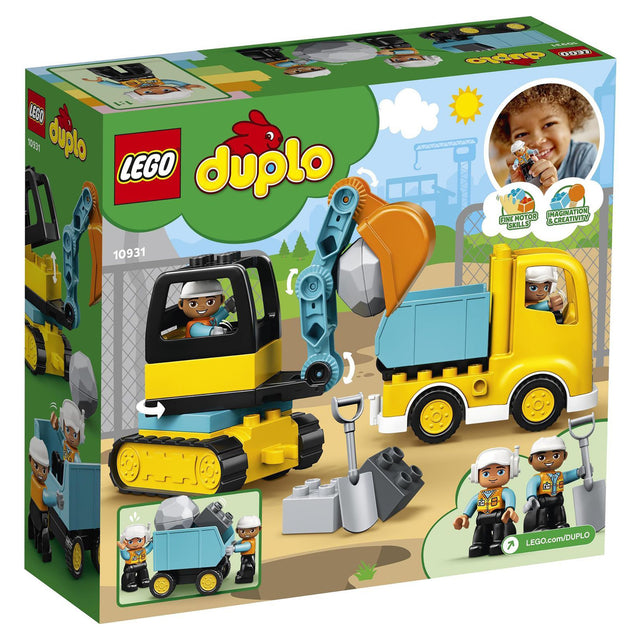 LEGO DUPLO Town Truck & Tracked Excavator 10931