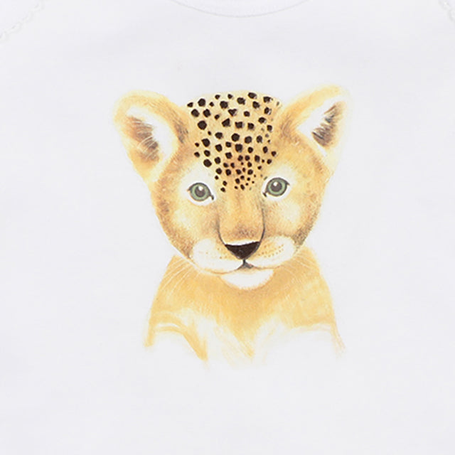 Bebe Lion Cub Bodysuit Cream