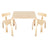 Babyhood Scandi Playing Table & Chairs