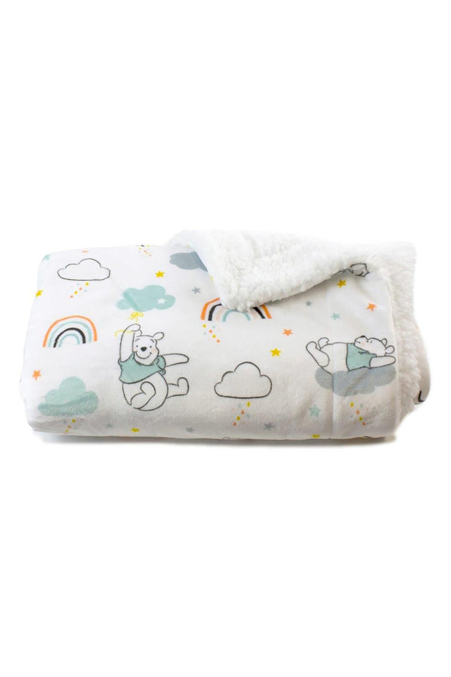 Bubba Blue Winnie The Pooh Cuddle Blanket