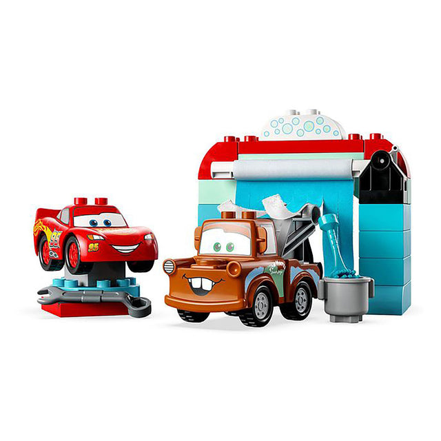 LEGO DUPLO Disney and Pixar's Cars Lightning McQueen and Mater's Car Wash Fun 10996 (29 pieces)