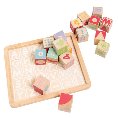 Petilou ABC Wooden Blocks