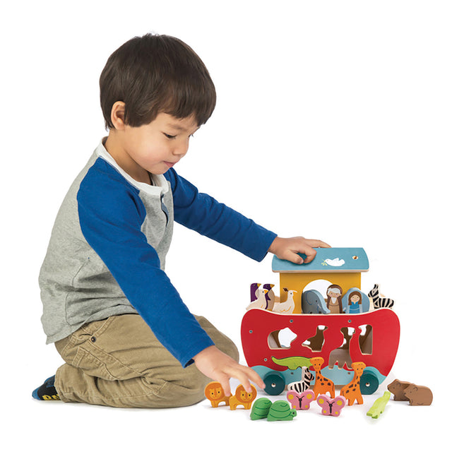 Tender Leaf Toys Noah's Shape Sorter Ark