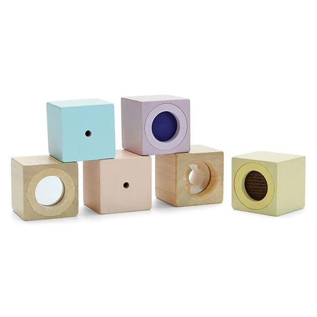 Plan Toys Sensory Blocks Pastel