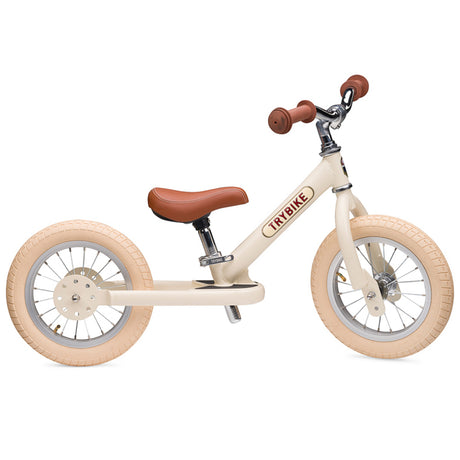 Trybike Vintage Cream 2 in 1 Balance Bike