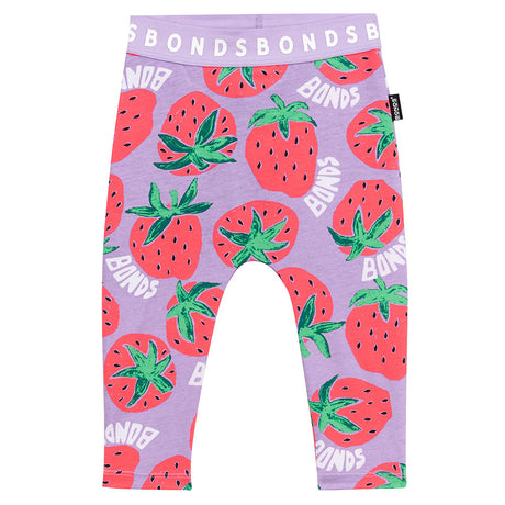 Bonds Stretchie Leggings Berry Nice Lilac