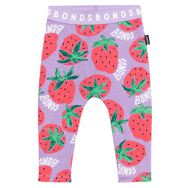 Bonds Stretchie Leggings Berry Nice Lilac