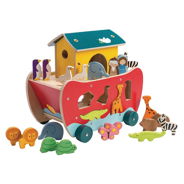 Tender Leaf Toys Noah's Shape Sorter Ark