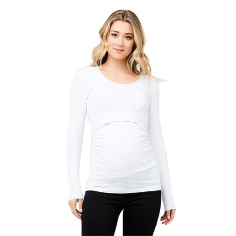 Ripe Organic Nursing Top - White