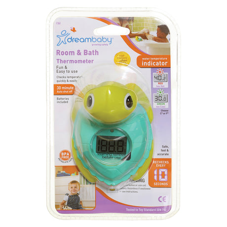 Dreambaby Turtle Bath & Room Thermometer