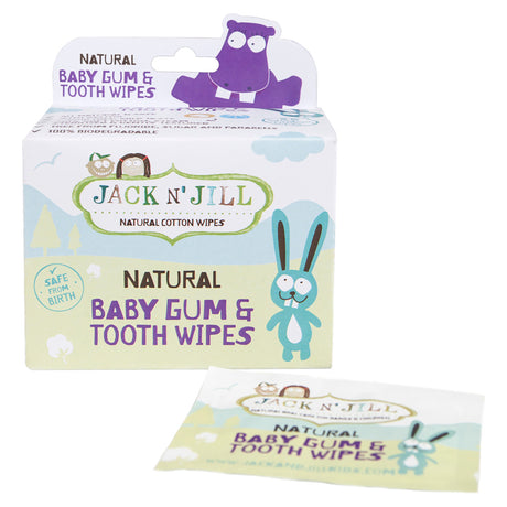 Jack N' Jill Baby Gum & Tooth Wipes 25Pack