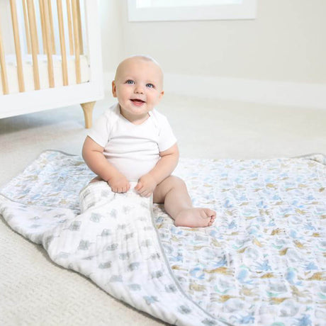 Aden & Anais Natural History Species Dream Muslin Blanket