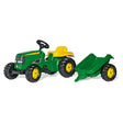 John Deere Rolly Kid Ride On Classic Tractor with Trailer