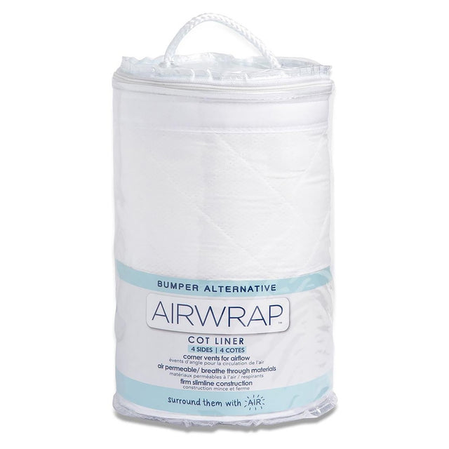 Airwrap Cot Liner Muslin 4 Sides