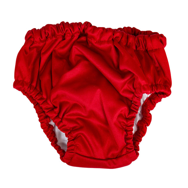 Pea Pods Reusable Swim Nappy Red