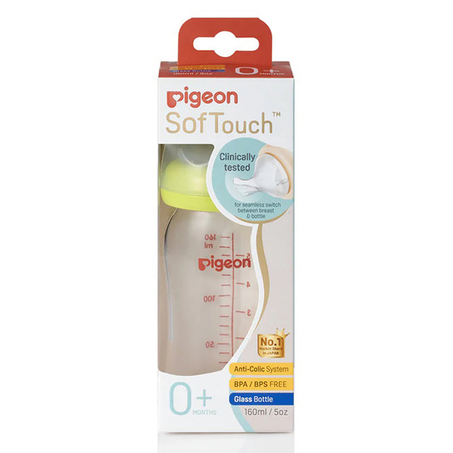 Pigeon SofTouch Bottle Glass 160ml