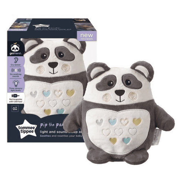 Tommee Tippee Grofriends Rechargeable Light and Sound Sleep Aid - Pip the Panda